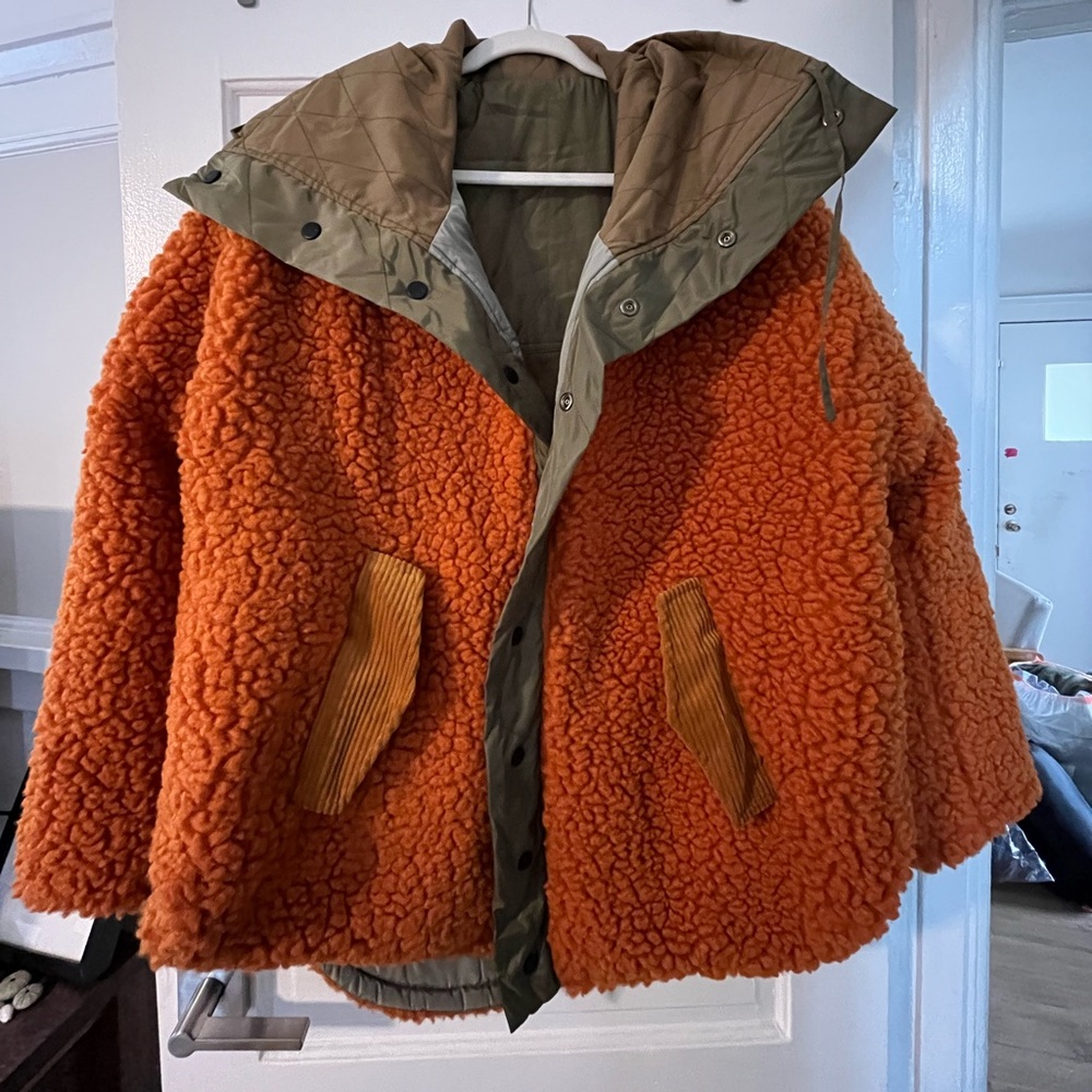 Fried Rice NYC Designer Reversible Utility Coat RARE - Picture 6 of 7
